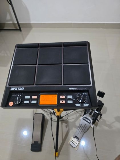 Avatar PD705 ยกเซ็ตสภาพนางฟ้าประกันเหลือ  อุปกรณ์ครบ กระเดื่องชุด Bass Drum Pedal Avatar KD25 พร้อมกระเป๋า