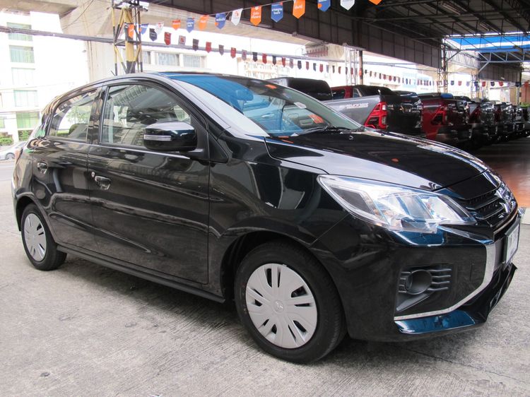 Mitsubishi Mirage 2024 1.2 ACTIVE Sedan เบนซิน ไม่ติดแก๊ส เกียร์อัตโนมัติ ดำ รูปที่ 2