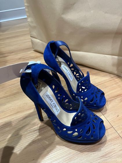 อื่นๆ รองเท้าส้นสูง อื่นๆ UK 2.5 | EU 35 | US 4.5 น้ำเงิน รองเท้า Jimmy Choo รุ่น Kalan