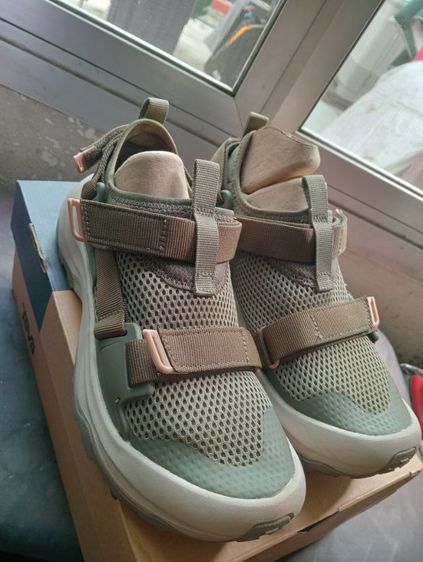 รองเท้าผ้าใบ เขียว ผ้าใบ UK 6 | EU 39 1/3 | US 7.5 อื่นๆ รองเท้าteva