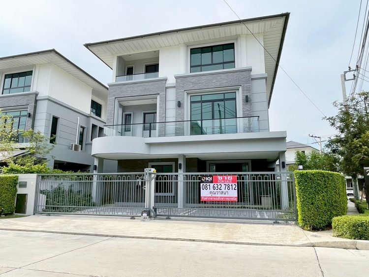 Supalai ขายบ้านเดี่ยว 3 ชั้น หลังมุม ศุภาลัย เอเลแกนซ์ พหลโยธิน 50 ถนนเทพรักษ์ ติดถนนใหญ่ LB07 – 001184