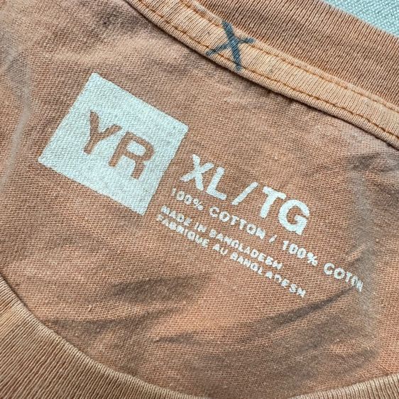 เสื้อยืด YR ผ้าฝอก Size XL รูปที่ 7