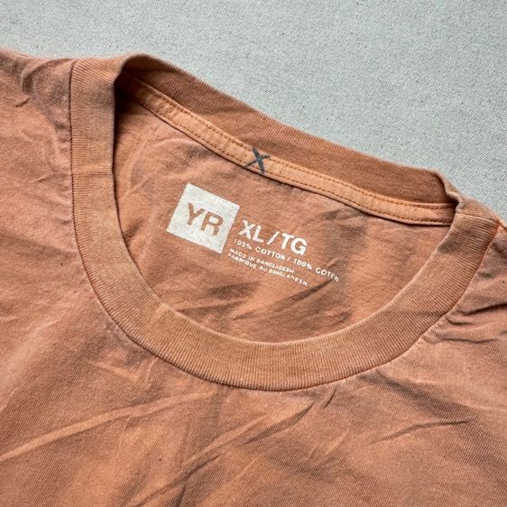 เสื้อยืด YR ผ้าฝอก Size XL รูปที่ 8