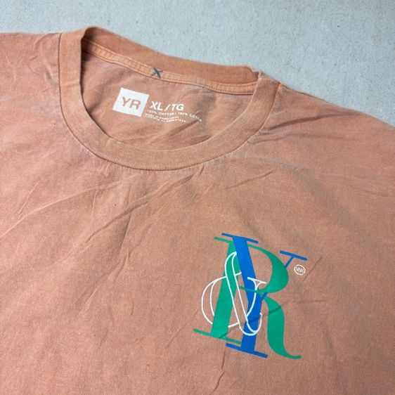 เสื้อยืด YR ผ้าฝอก Size XL รูปที่ 3