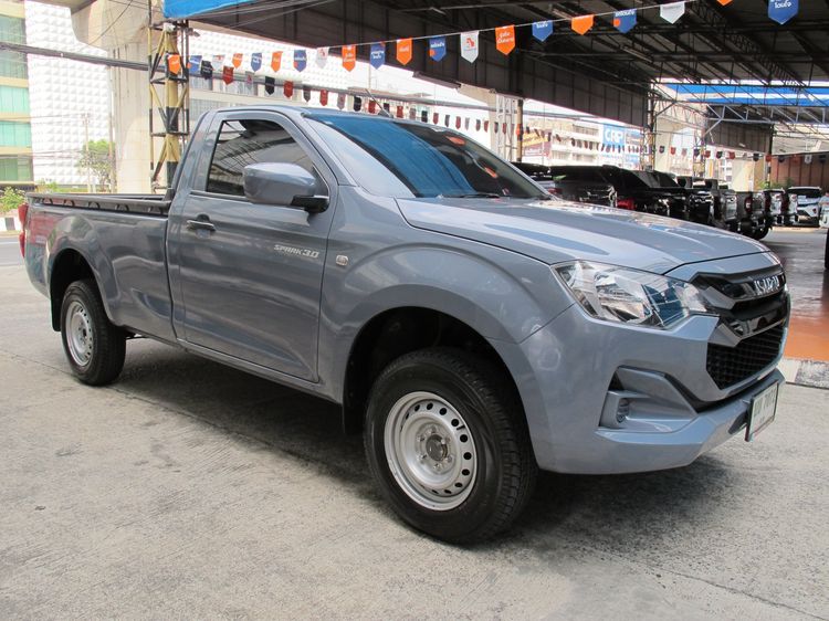 Isuzu D-MAX 2024 3.0 S 4WD Pickup ดีเซล ไม่ติดแก๊ส เกียร์ธรรมดา เทา รูปที่ 2