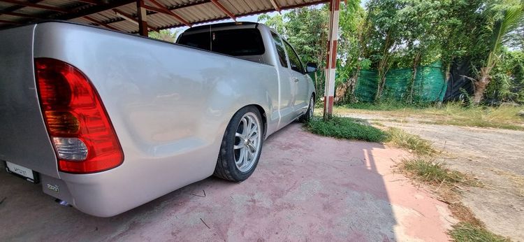 Toyota Hilux Vigo 2005 2.7 Pickup เบนซิน ไม่ติดแก๊ส เกียร์อัตโนมัติ เทา รูปที่ 4