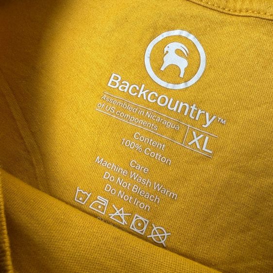 เสื้อยืด Backcountry Size XL รูปที่ 4