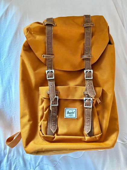 ไม่ระบุ ส้ม โพลีเอสเตอร์ อื่นๆ กระเป๋าเป้ Herschel มือสอง ของแท้จากช็อป