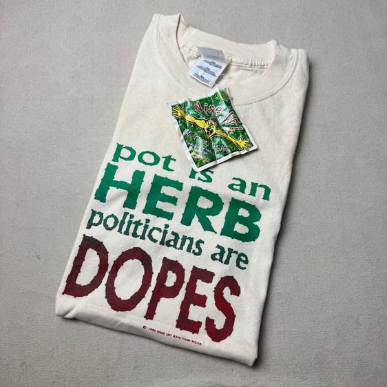 เสื้อยืด Wise Up 90s Size XL