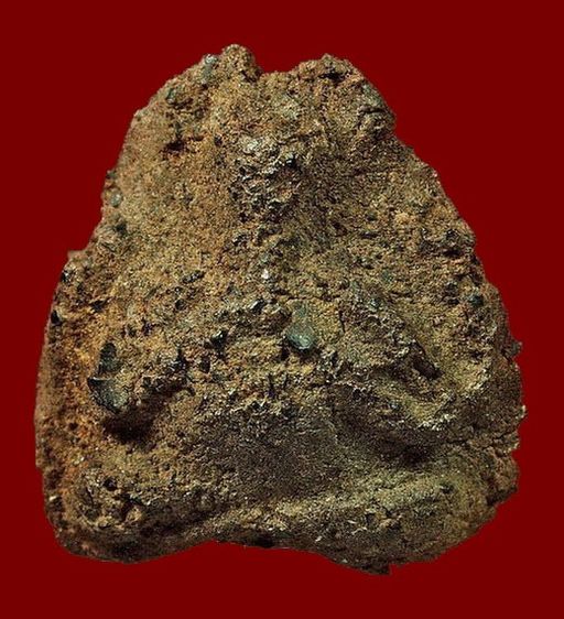 พระเนื้อผงเก่า ฐาน 1.3สูง 1.5ซ.ม BB 373