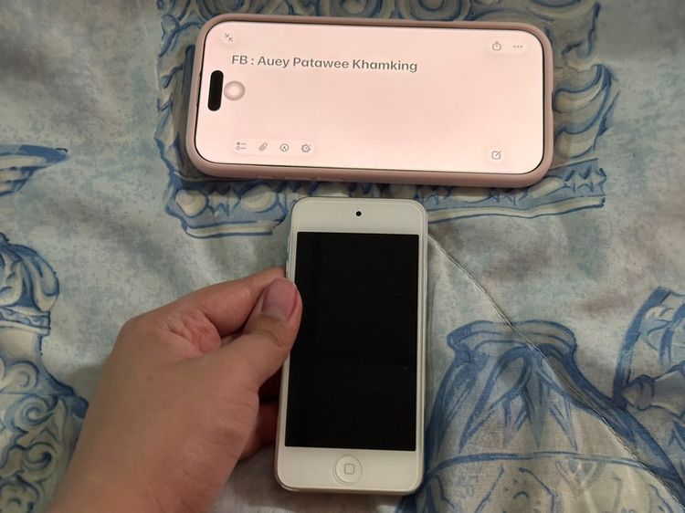 (รบกวนอ่านก่อนค่ะ) iPod touch 6 ความจุ 16GB สีเงิน สภาพนางฟ้า