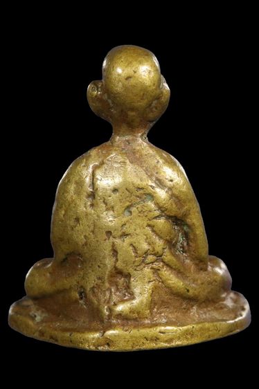 พระเนื้อโลหะเก่า ฐาน 1.4สูง 1.8 ซ.ม BB 376 รูปที่ 2