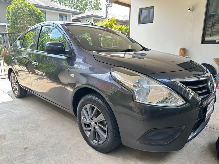Nissan Almera 2014 Sedan เบนซิน ไม่ติดแก๊ส เกียร์อัตโนมัติ เทา รูปที่ 2