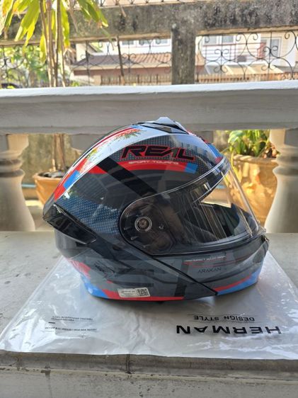 ขายหมวกกันน็อคเปิดคางได้ Real atlas ไซส์ XL รูปที่ 4