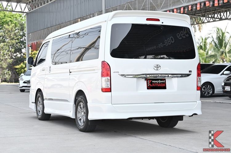 Toyota Ventury 2019 3.0 V Van ดีเซล ไม่ติดแก๊ส เกียร์อัตโนมัติ ขาว รูปที่ 3