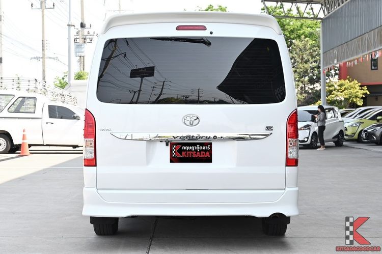 Toyota Ventury 2019 3.0 V Van ดีเซล ไม่ติดแก๊ส เกียร์อัตโนมัติ ขาว รูปที่ 4