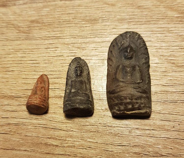 พระกรุลำพูน 3 องค์ รูปที่ 3