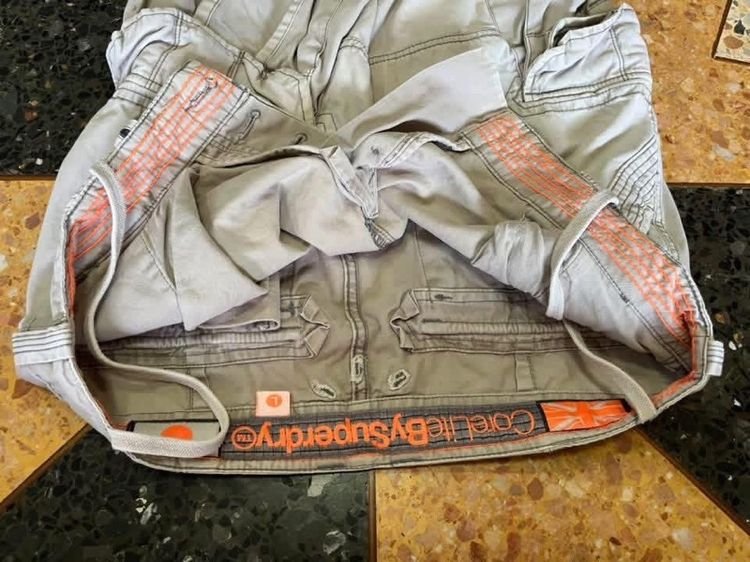 📌Superdry -Cargoขาสั้น💯 เอว34-35 รูปที่ 6