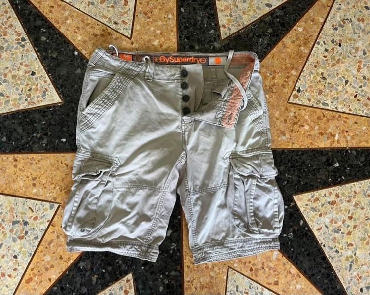 📌Superdry -Cargoขาสั้น💯 เอว34-35 รูปที่ 4