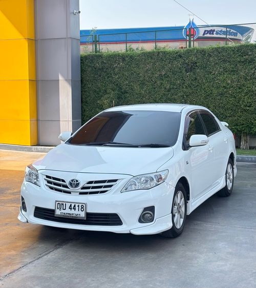 Toyota Altis 2011 1.6 G Sedan เบนซิน ไม่ติดแก๊ส เกียร์อัตโนมัติ ขาว รูปที่ 2