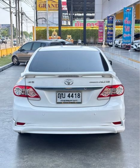 Toyota Altis 2011 1.6 G Sedan เบนซิน ไม่ติดแก๊ส เกียร์อัตโนมัติ ขาว รูปที่ 4