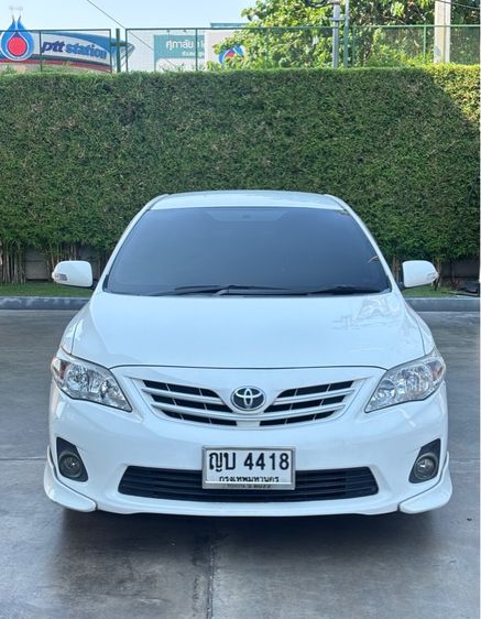 Toyota Altis 2011 1.6 G Sedan เบนซิน ไม่ติดแก๊ส เกียร์อัตโนมัติ ขาว รูปที่ 3