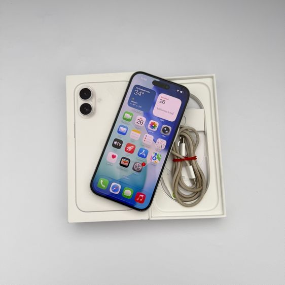 128 GB iphone 16 128g ประกันหมด ตุลาคม