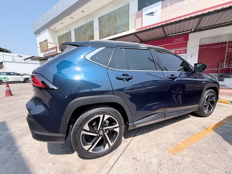 Toyota Yaris Cross 2023 1.5 HEV Premium Luxury Sedan ไฮบริด ไม่ติดแก๊ส เกียร์อัตโนมัติ น้ำเงิน รูปที่ 3