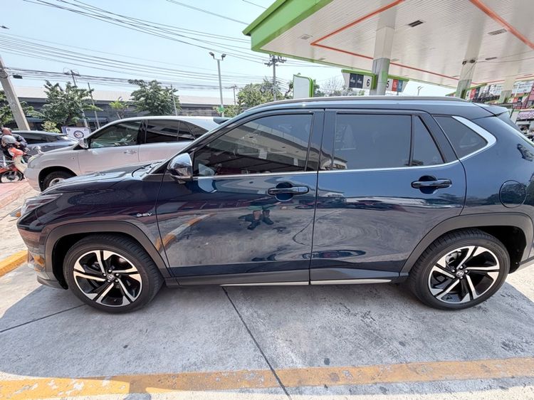 Toyota Yaris Cross 2023 1.5 HEV Premium Luxury Sedan ไฮบริด ไม่ติดแก๊ส เกียร์อัตโนมัติ น้ำเงิน รูปที่ 4