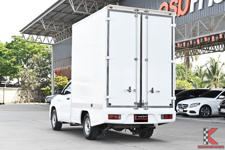 Toyota Hilux Revo 2021 2.4 Entry Pickup ดีเซล ไม่ติดแก๊ส เกียร์ธรรมดา ขาว รูปที่ 3