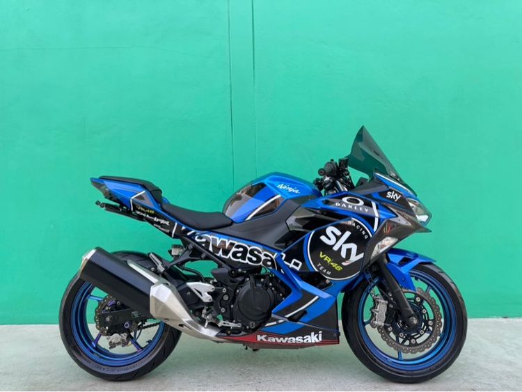 Kawasaki Ninja400 สีน้ำเงิน ปี2018
