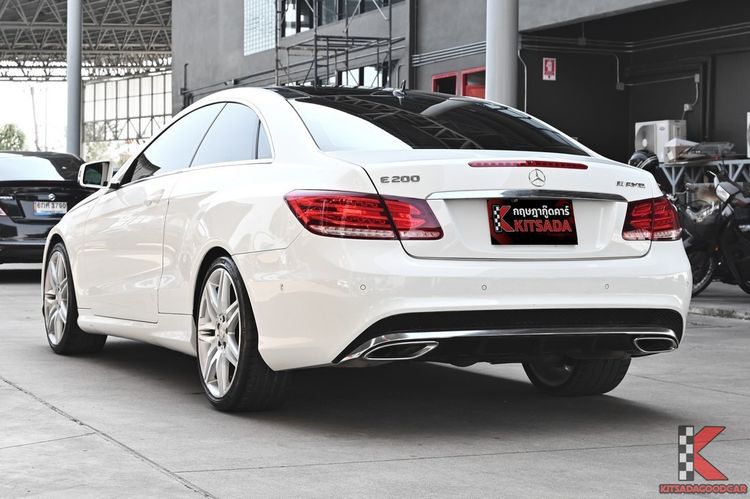Mercedes-Benz E-Class 2014 E200 Sedan เบนซิน ไม่ติดแก๊ส เกียร์อัตโนมัติ ขาว รูปที่ 3