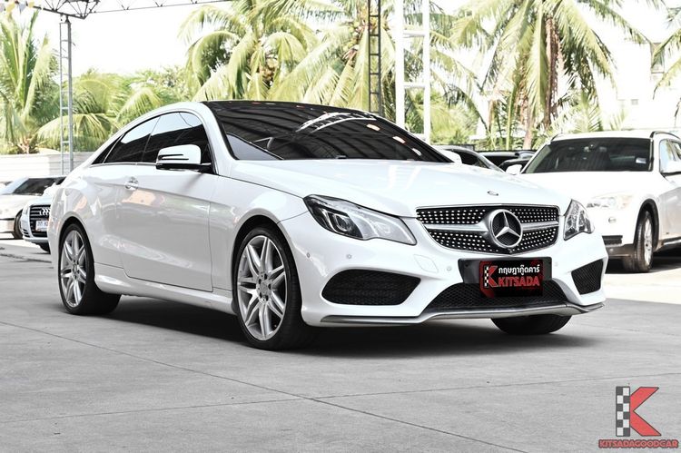รถ Mercedes-Benz E-Class E200 สี ขาว