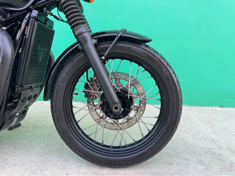 Triumph T100 Black สีดำปี2018จด2019  รูปที่ 8