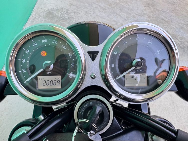 Triumph T100 Black สีดำปี2018จด2019  รูปที่ 14