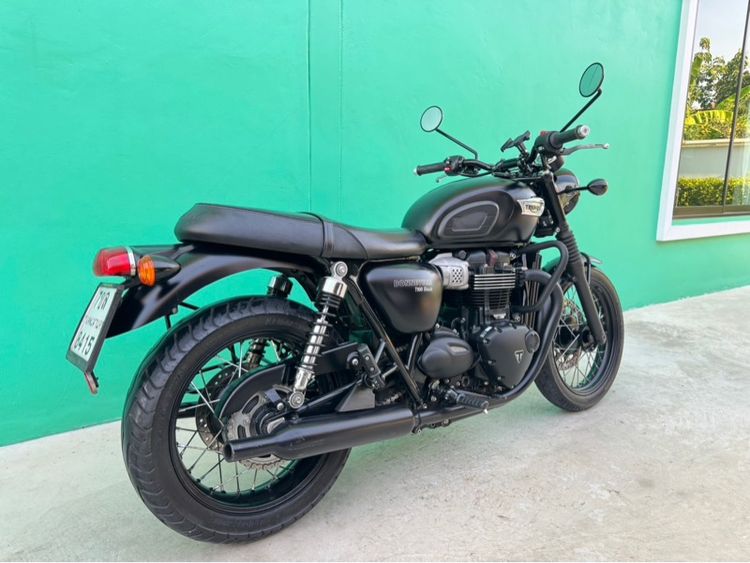 Triumph T100 Black สีดำปี2018จด2019  รูปที่ 3