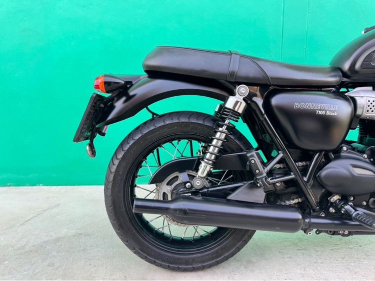 Triumph T100 Black สีดำปี2018จด2019  รูปที่ 9