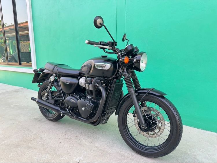 Triumph T100 Black สีดำปี2018จด2019  รูปที่ 2
