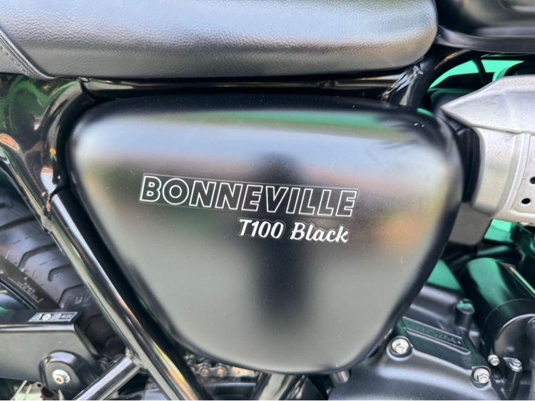 Triumph T100 Black สีดำปี2018จด2019  รูปที่ 4