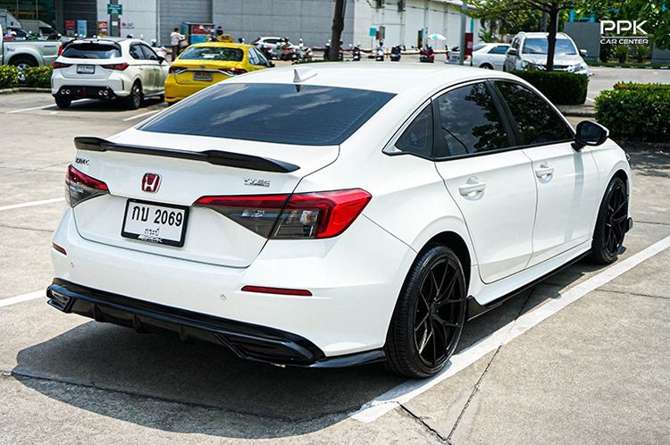 Honda Civic 2021 1.5 EL+ Sedan เบนซิน ไม่ติดแก๊ส เกียร์อัตโนมัติ ขาว รูปที่ 4