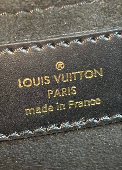 LV padlock on strap epi leather black microchip  รูปที่ 2