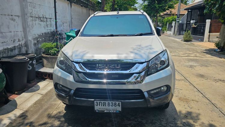 Isuzu MU-X 2014 2.5 Utility-car ดีเซล ไม่ติดแก๊ส เกียร์อัตโนมัติ ขาว รูปที่ 2