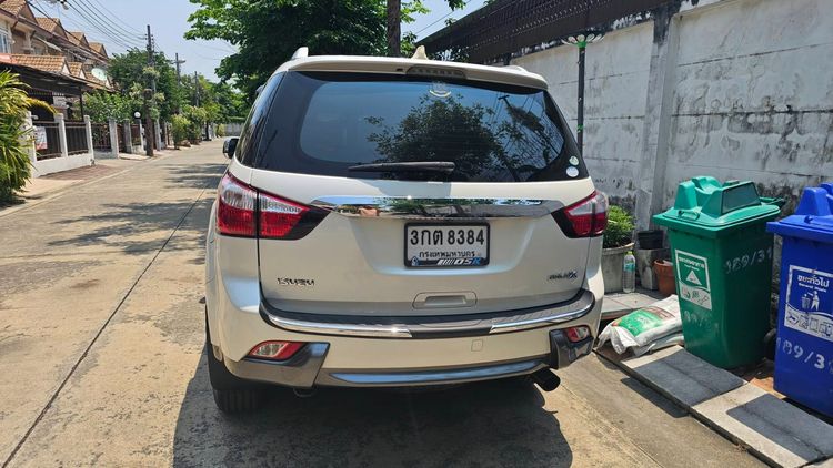 Isuzu MU-X 2014 2.5 Utility-car ดีเซล ไม่ติดแก๊ส เกียร์อัตโนมัติ ขาว รูปที่ 4