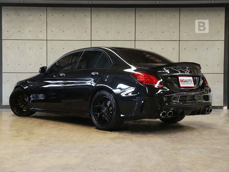 Mercedes-Benz C-Class 2021 C43 Sedan เบนซิน ไม่ติดแก๊ส เกียร์อัตโนมัติ ดำ รูปที่ 4