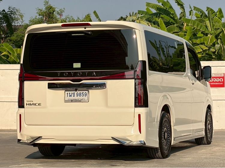 Toyota Hiace 2024 2.8 GL Van ดีเซล ไม่ติดแก๊ส เกียร์อัตโนมัติ ขาว รูปที่ 4