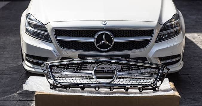 ขายกระจังหน้าcls250 w218  โทร098178 4492