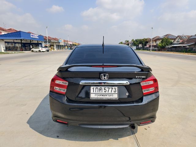 Honda City 2012 1.5 Sv i-VTEC Sedan เบนซิน เกียร์อัตโนมัติ ดำ รูปที่ 4