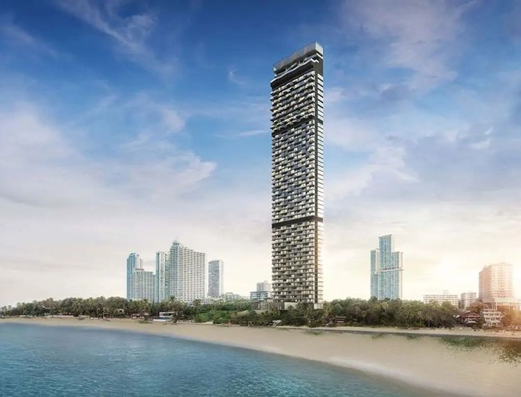 ตกแต่งครบ ให้เช่า อารมณ์วงศ์อมาตย์  Arom Wongamat  คอนโดใหม่ ติดทะเล