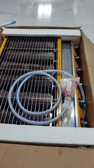 อุปกรณ์เครื่องครัวทำอาหาร เตาย่างอินฟราเรด 6หัวตัวใหญ่