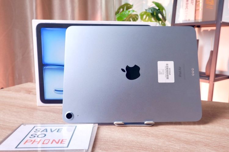 Apple 128 GB iPad Air 11-inch Wi-Fi 128GB M2 สี Blue  ราคาเพียง 14,900.- มีประกันร้าน 60 วัน